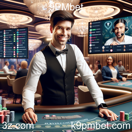 A Experiência do Cassino Ao Vivo no 9PMbet